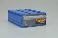 Plastični organizator za delavnico MANO MK-10 (12x8,5x4cm), modra barva