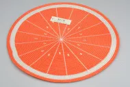 Pletena podloga, 38 cm, oranžna