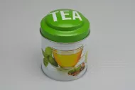 Pločevinka za čaj, zelena (11x9cm)