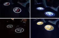 LED projektor z logotipom avtomobila, 2 kosa