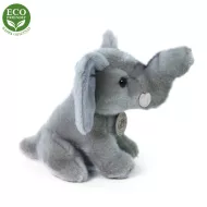 Sedeči plišasti slon, 18 cm, Rappa