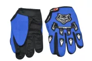 Kolesarske rokavice A-02, velikost M/L, modre