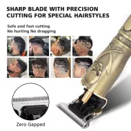 Brezžični električni trimer za lase in brado YT-09