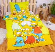 Vključeno perilo Simpsons Family green 140/200, 70/90