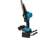 Akumulatorska ročna mini žaga NAKIDA HT-5719 + 2x bateriji 21 V + 100 mm + 150 mm meč + 2 verigi
