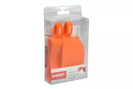 Silikonska rokavica za lonce, oranžna, 2 kosa, Banquet