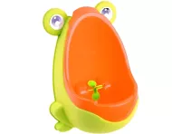 Otroški pisoar v obliki žabe
