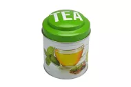 Pločevinka za čaj, zelena (11x9cm)