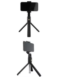 Teleskopska brezžična selfie palica s stojalom K07 - 2 v 1