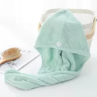 Hitrosušeči turban za glavo - roza