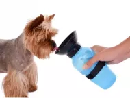 Potovalna steklenička za pse s skledo - 500 ml - DOGS Collection