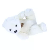 Plišasti ležeči polarni medved, 25 cm