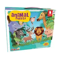 Jungle Animals Puzzle 208 kosov, 90x64 cm
