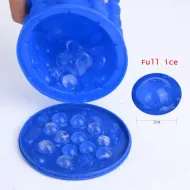 Silikonski model za ledene kocke in hladilnik za pijačo, 12 x 13 cm