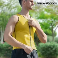 Moški športni telovnik z učinkom savne za vadbo in hujšanje, velikost XL