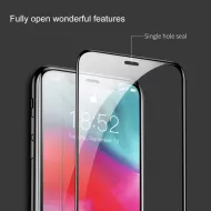 Kaljeno steklo za Apple iPhone 11/XR Q/SSCZ 004-2019, trdota 9H, Baseus