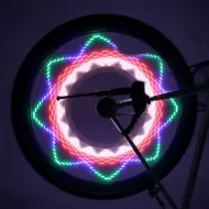 Kolesarska luč LC-D016, 32 LED, Wheelight