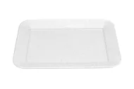Plastični pravokotni pladenj TVAR, Marmor (17,5x13,5 cm)