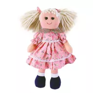 RAPPA Lutka Alice, krpasta lutka, 30 cm, Rappa