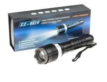 Velika LED svetilka s paralizatorjem in ZOOM HY-8810