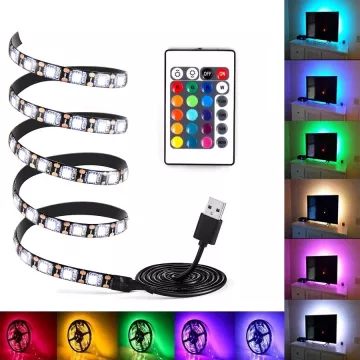 LED RGB pásek za televizi - 2 m
