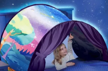 Pravljični šotor za posteljo, zvezde