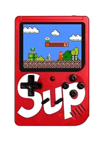 Digitalna igralna konzola SUP GameBox, 400 iger v 1, rdeča