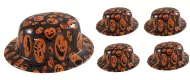 Plastični klobuk za noč čarovnic, 4 kosi v vrečki