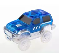 Rezervni avtomobilček za osvetljeno avtomobilsko stezo širine 7 cm modre barve
