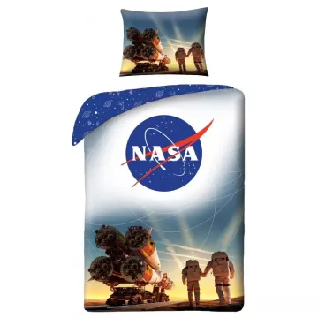 Bombažna posteljnina, NASA, raketa, 140 x 200 m,