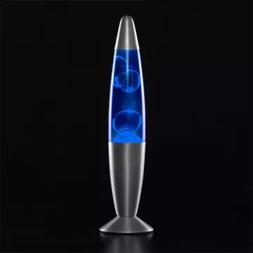 Lava svetilka Magma, 25 W, modra,