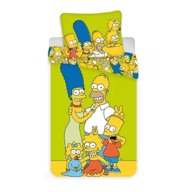 Vključeno perilo Simpsons Family green 140/200, 70/90