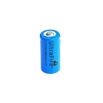 Baterija W 16340 (1400 mAh, 3,7 V, Li-ion), 1 kos