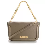 Mala elegantna torbica za na ramo AG00560, siva, Anna Grace
